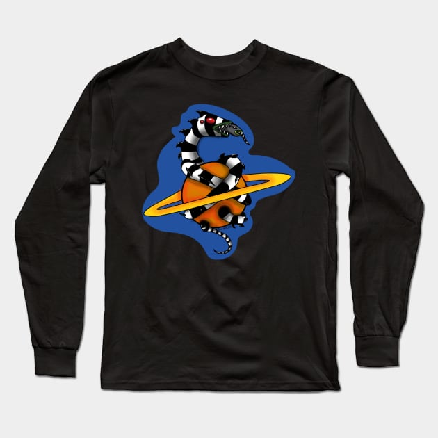 Sandworms of Saturn (no stars) Long Sleeve T-Shirt by Bat13SJx